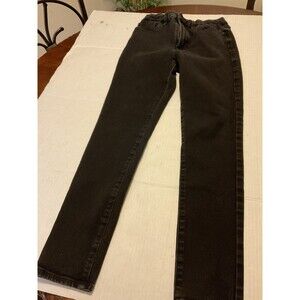 Express Ultra Hyper super skinny black stretch Denim jeans pants Small